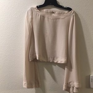 Pale Pink Free People Top